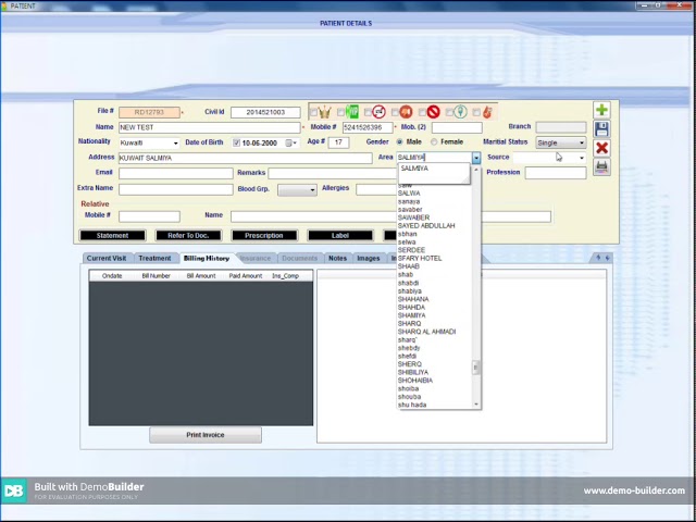 PROMED - How to Add Patient without Appointment