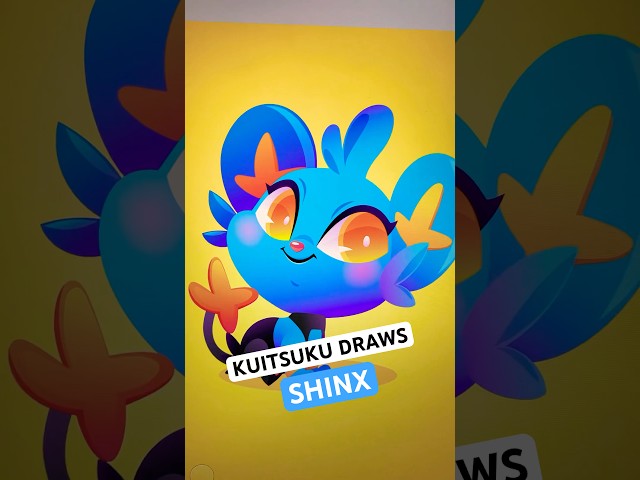Kuitsuku Draws Shinx! #shorts