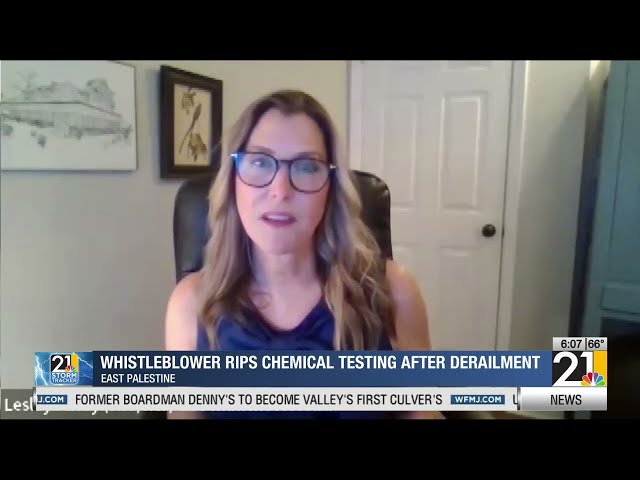 Whistleblower rips chemical testing after derailment