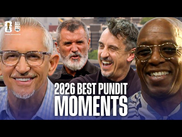 Best ITV Studio Moments of World Cup 2026 | Keane, Wright, Neville & More!
