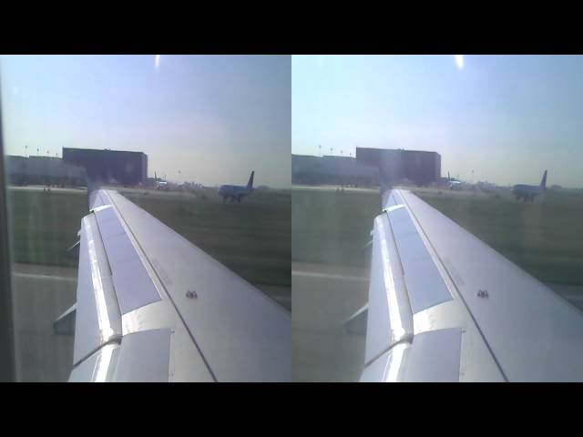 Airplane Taking Off in Full HD 3D (YYZ) by HTC EVO 3D