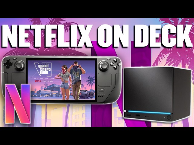 The BEST Way To Watch Netflix On The Steam Deck And Steam Machine! (Easy Guide)