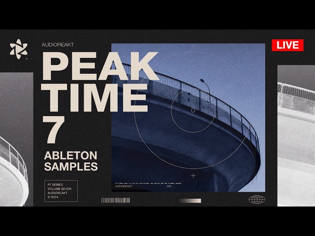Audioreakt - LiveStream 152 - Making Peak Time Techno (Ableton Only)