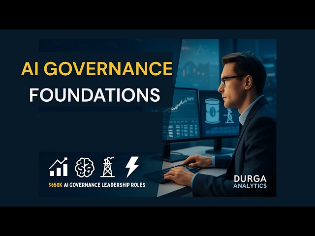 AI Governance Foundations | $650K AI Governance Leadership roles