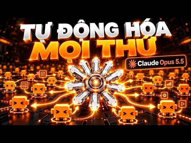Đây là cách tự động hóa mọi thứ với Claude Opus 5.5! 🤯