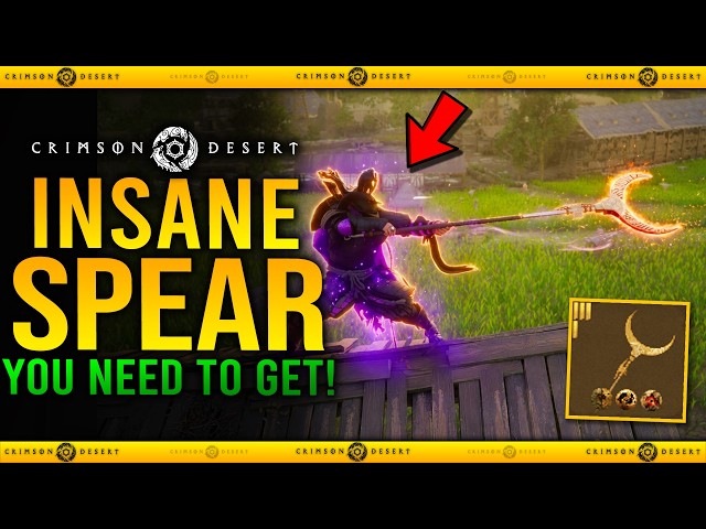 Crimson Desert - How To Get GRASPING Moon Spear - Crimson Desert Weapon Guide