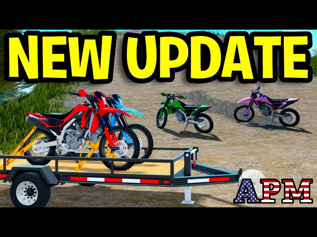 APM Update Review! Dirtbikes, Wheelies + MORE! (American Plains Mudding)