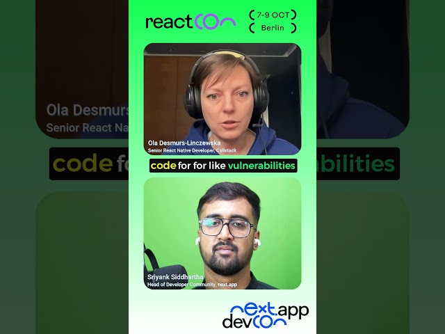 SSL Pinning That Looked Secure But Wasn’t | Ola Desmurs-Linczewska | reactCon #shorts