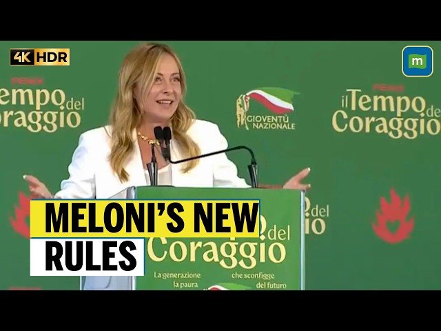 Meloni Unveils School Integration Package With Foreign-Student Cap, Language Rules And Veil Ban N18G