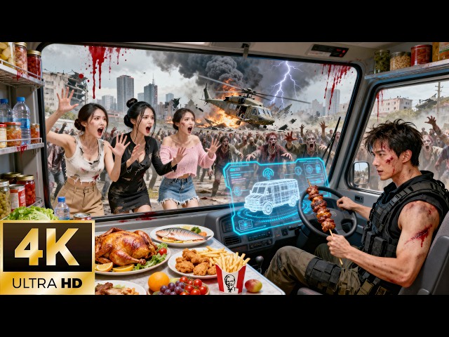 Left to Die in the Zombie Apocalypse! Reborn With an RV System, He Evolves Into the Apocalypse King!