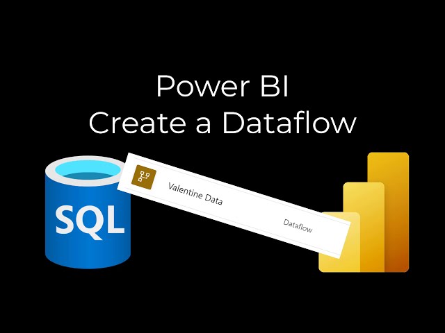Power BI - Create a Dataflow