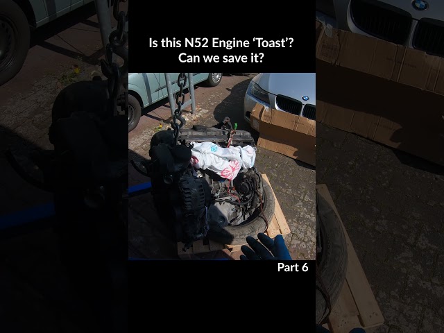 Bought the cheapest BMW N52 engine on ebay. Did I get scammed? #bmwengine #bmwn52