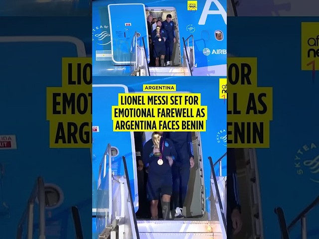 Lionel Messi set for emotional farewell as Argentina faces Benin