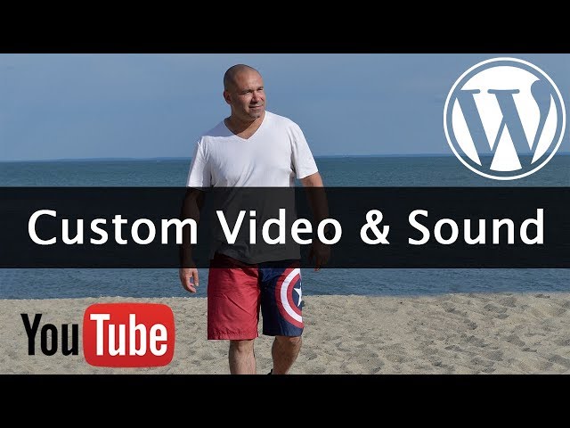 How To Add a Custom YouTube Video Header in WordPress with Sound - Learn WordPress Theme Development