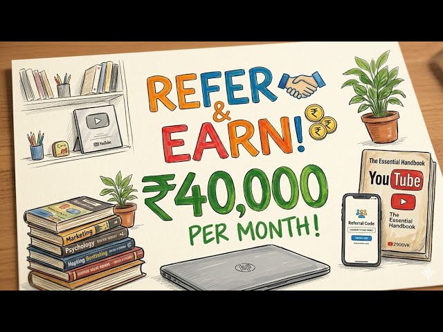 Refer and Earn App Money Making Online for Students latest 2026 #referandearn #onlineearning