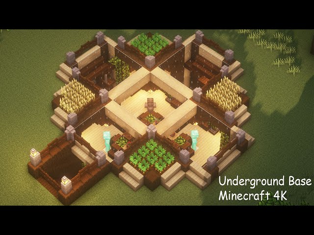 How to Build a Underground Base | Minecraft Tutorial 🌿 (#39)