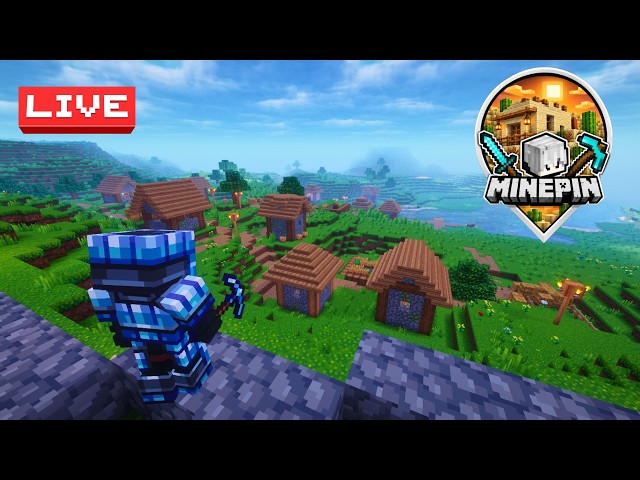 Mabar minecraft Java Edition! di server Minepin | Minecraft Minepin Vanilla #1