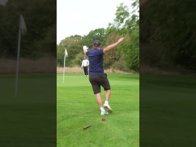 What an Insane shot from Con for birdie!