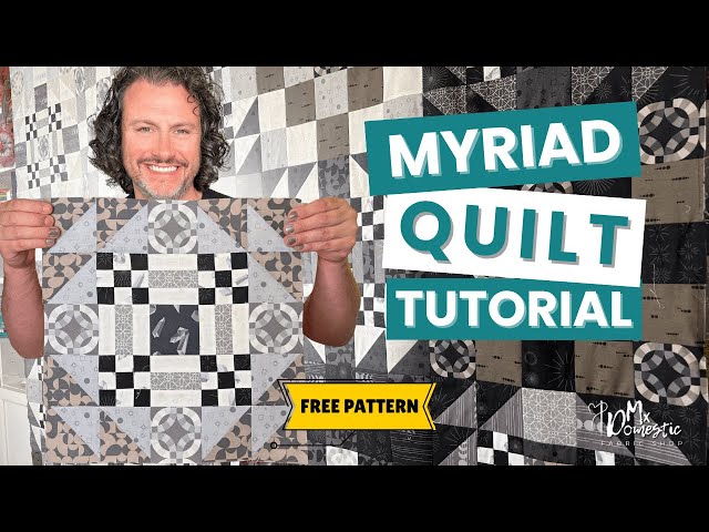 Myriad Quilt Tutorial | Sew a 25-Patch Quilt Block | Free Pattern