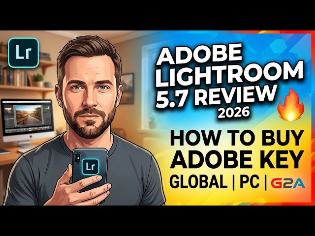 Adobe Lightroom 5.7 Review 2026 🔥 How to Buy Adobe Key GLOBAL | PC | G2A