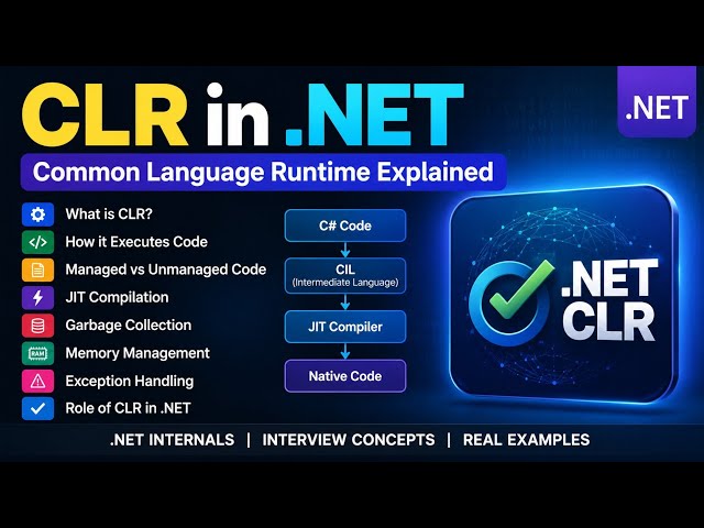 CLR in .NET — How C# Code Actually Runs