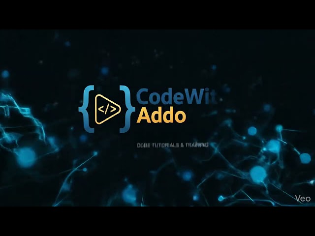 Welcome to CodeWithAddo | Master Web & App Development 🚀