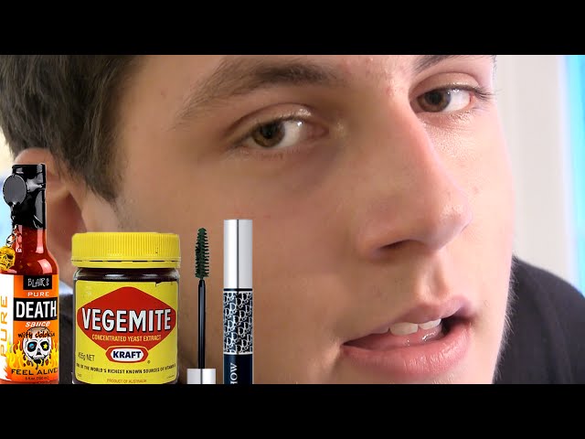 The Vegemite and Pure Death Hot Sauce Challenge