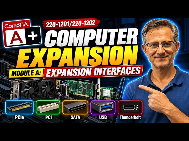 CompTIA A+ 220 1201/2 Computer Expansion Module A: Expansion Interfaces