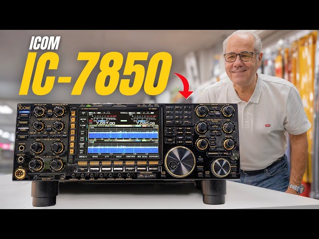 This Radio Is On Another Level – Icom IC-7850 Limited Edition