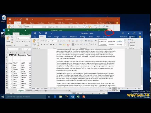 Windows 10 Tutorials Keyboard Shortcuts Part 1