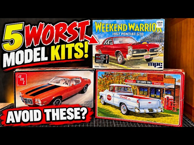 The 5 WORST Model Kits to Build! Avoid These at All Costs?