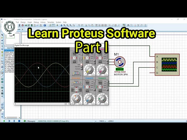 Introduction to Proteus | Tutorial #1 for beginners
