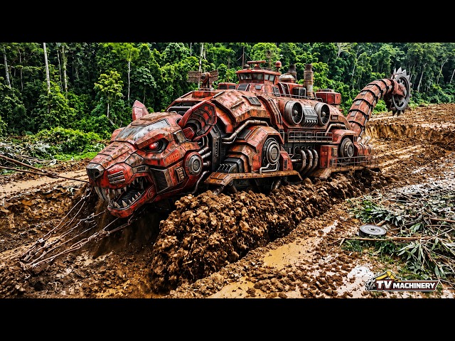 Buried Monster Beast Finally Revived! Full Restoration of the Titan Trenching Machine