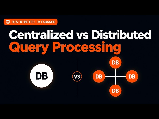 How Does a Database Query Work When Data Is on 4 Different Servers?