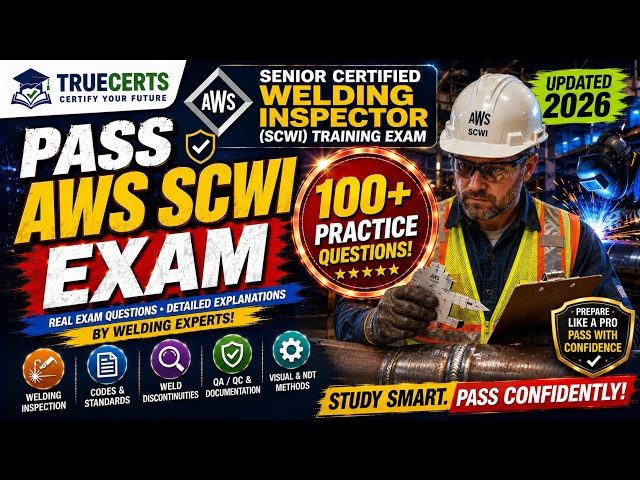AWS Senior Certified Welding Inspector (SCWI) Practice Questions (2026) | Last Minute AWS Revision