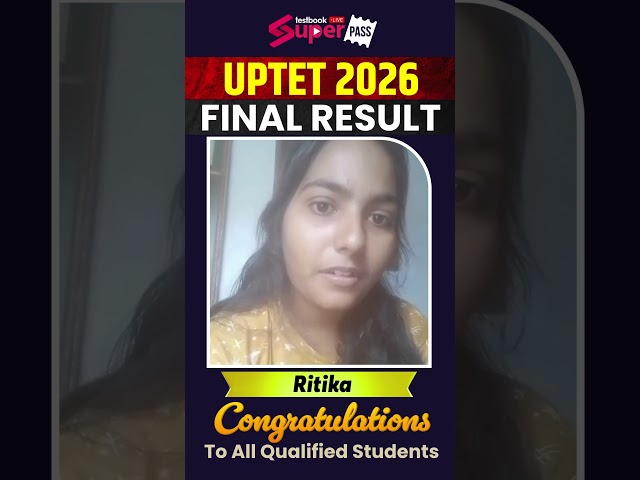 UPTET Result 2026 Qualified Student #uptetresult