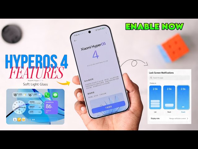 HyperOS 4 UPDATE Is HERE! 😱 ALL NEW Features Explained 🔥 (Also Working HyperOS 3)✅