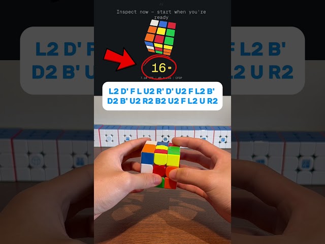 Day 1 of attempting the Acubemy Daily Scramble until I get sub-8 #cubing #series #day1 #speedcubing