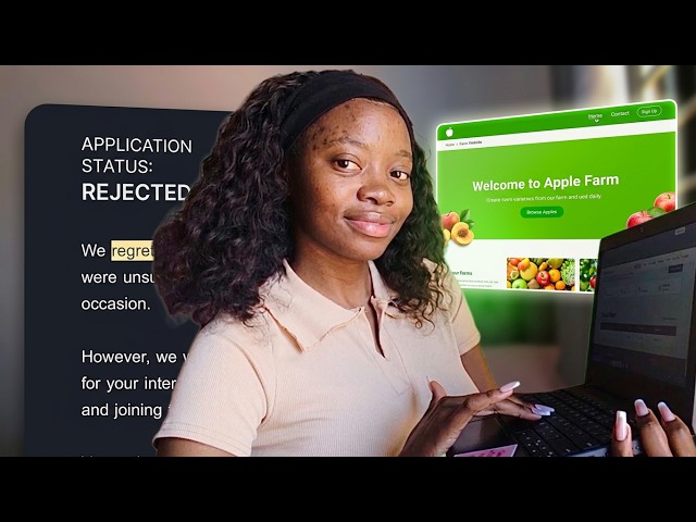 i got rejected, so i rebuilt my worst school project into a real website...