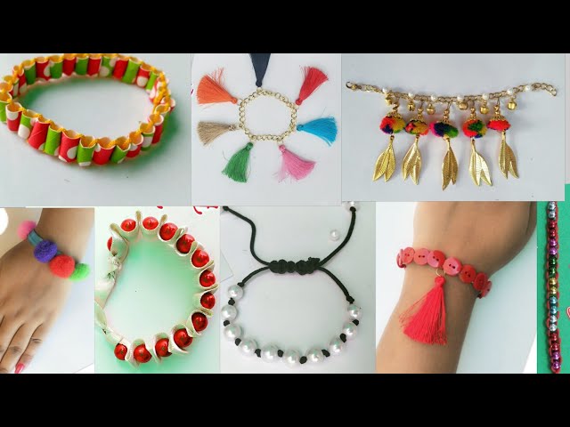 DIY Friendship Bracelets/8 Friendship Band for Friendship Day/How to make Bracelets at home/Bracelet