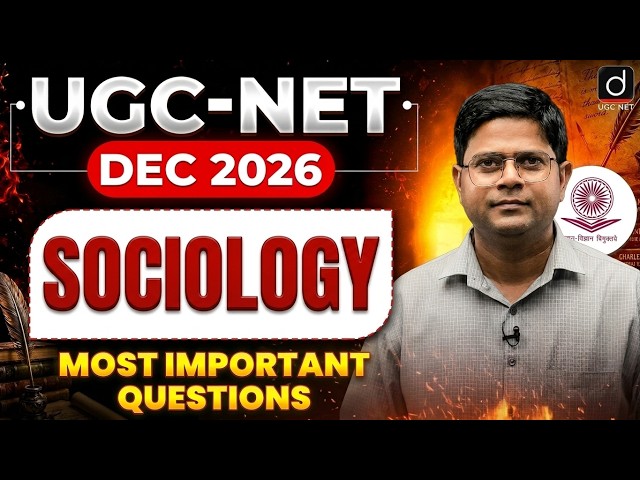 UGC-NET December 2026 | Daily Live Sociology Classes | Drishti UGC-NET JRF
