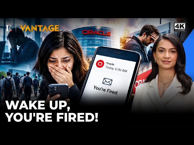 6 AM Layoff Horror Hits Oracle Employees; Brutal Mail That Shocked The World | Vantage on Firstpost
