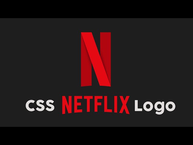 CSS Netflix Logo - How to Design Netflix logo using HTML and CSS