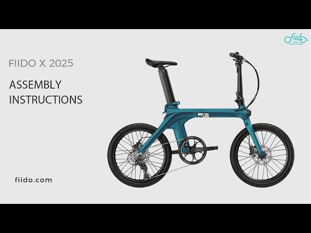 How to Assemble & Use the Fiido X 2025 Folding E-Bike — Get Ready to Ride!