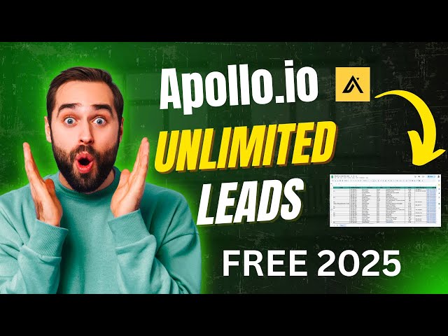 Apollo.io Tutorial Bangla 2025 | Unlimited Free Leads From Apollo.io | Lead Generation Tool 2025