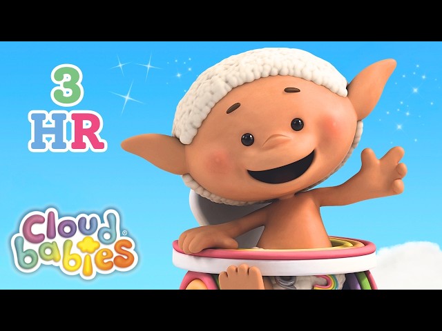 3 Hours of Cartoons Trusted by Parents! ☁️ | Cloudbabies Bedtime Stories
