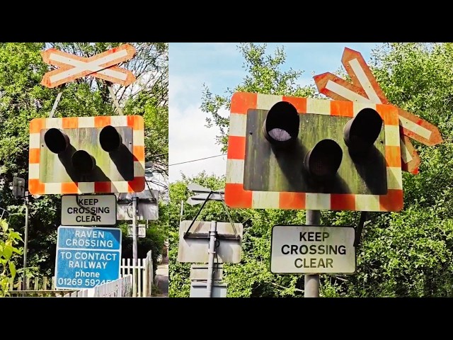 Abandoned Raven Level Crossing, Carmarthenshire