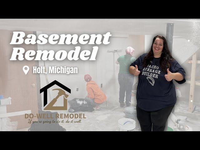 Our Latest Holt, Michigan Basement Remodel Cost and Process