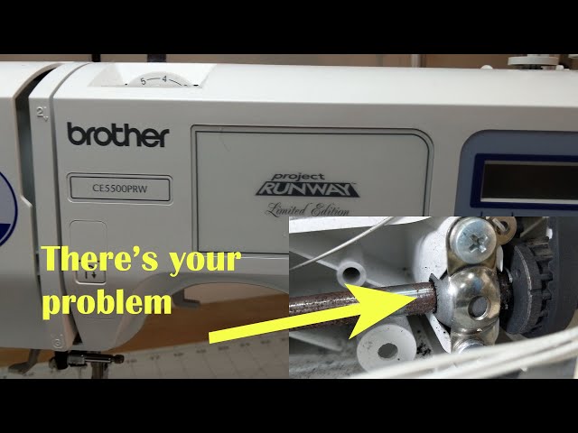How to fix code E6 on a Brother sewing machine