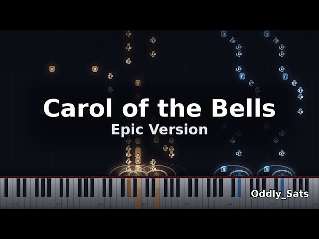 Carol of the Bells - Epic Version | Piano Cover & Tutorial + Free Sheets